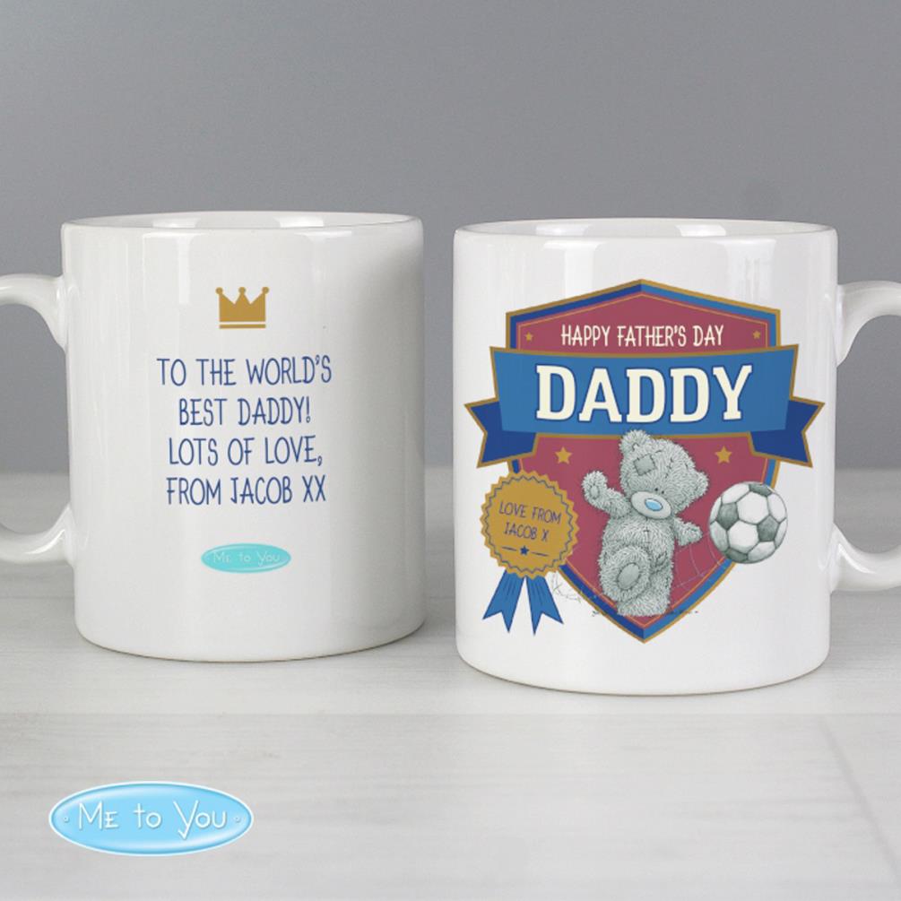 Personalised Me to You Bear Football Mug Extra Image 1